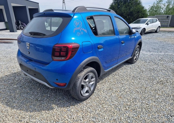 Dacia Sandero Stepway cena 17900 przebieg: 9800, rok produkcji 2019 z Września małe 11